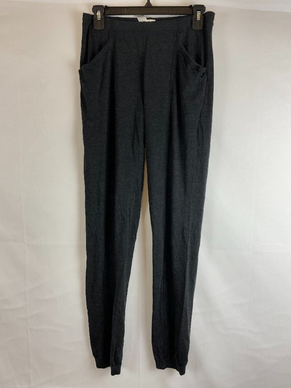Hanro Lounge Pants S Charcoal Gray Jogger Elastic Waist Pockets